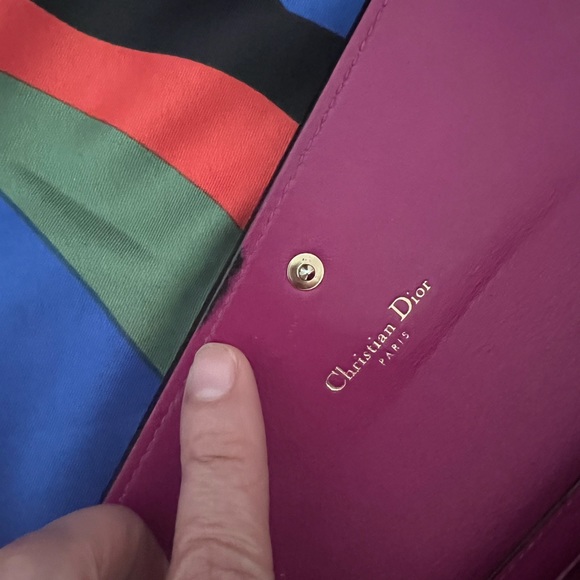 Authentic Preloved Authentic Christian Dior Leather Wallet - Picture 7 of 8